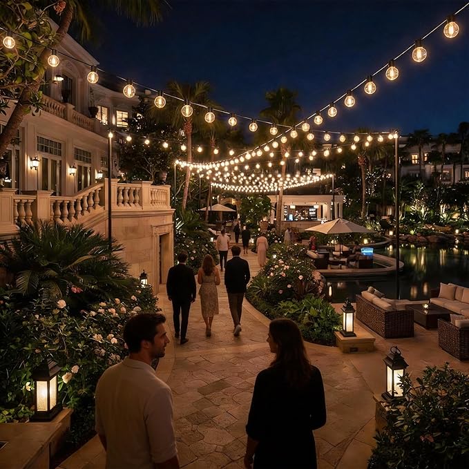 RTTY Classic Series 200FT Outdoor String Lights Expandable System - Image 8