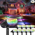 Linkind Solar Lights Outdoor StarRayS, Color Changing Solar Spot Lights by Linkind