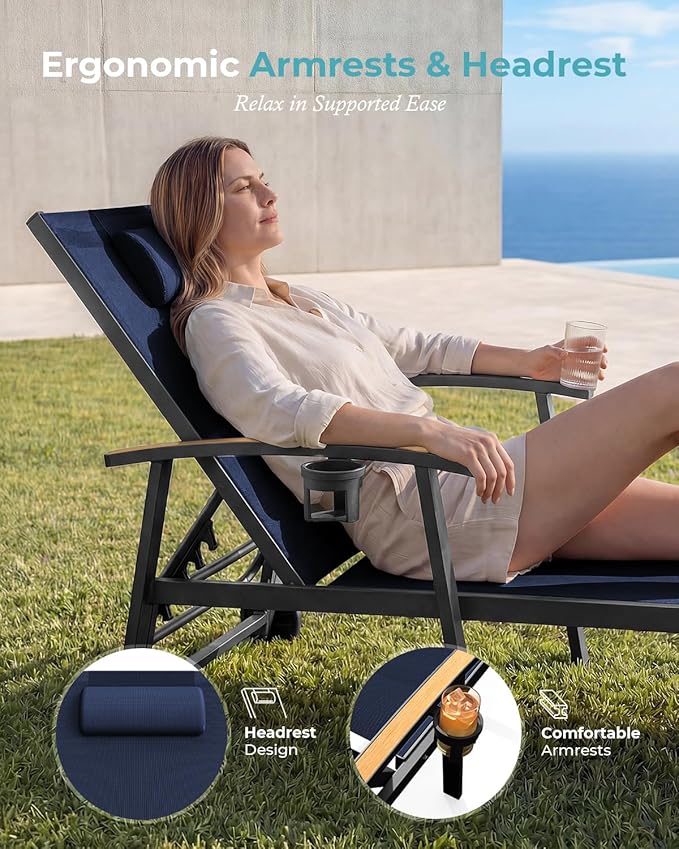 Ciokea Outdoor Lounge Chair - Image 3