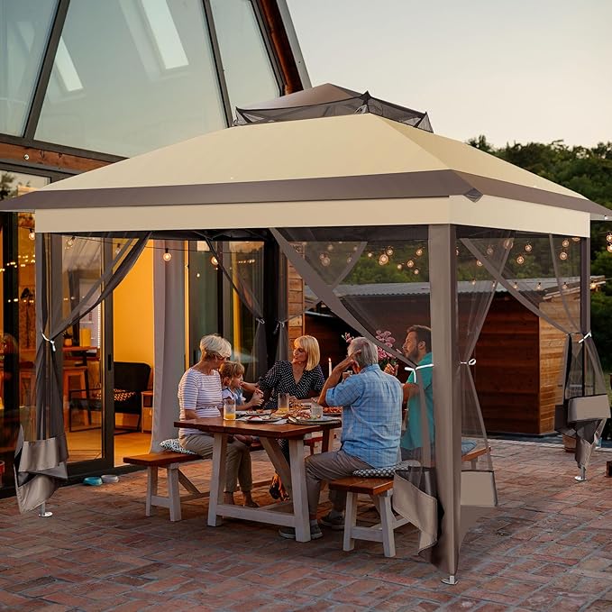 COBIZI 11x11 FT Pop up Gazebo Canopy Tent - Image 2
