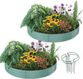 Galvanized Metal Planter Raised Garden Bed Kit by ZFHgarden