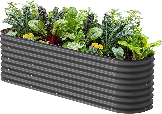 Vego garden 26" Extra Tall Raised Garden Bed Kits, 9 in 1 Modular Raised by VegoGarden