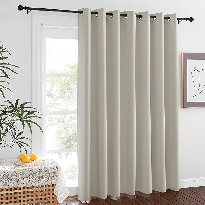NICETOWN Blackout Curtain for Patio Sliding Door by NICETOWN