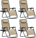 Homall Zero Gravity Chair Patio Folding Lawn Outdoor Lounge Gravity Camp by Homall