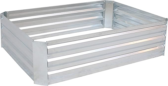 Sunnydaze 11.75" H Raised Metal Garden Bed - Image 10