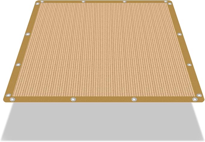 90% Shade Cloth Sun Shade Fabric Privacy Screen Shade Cover by eMERIT