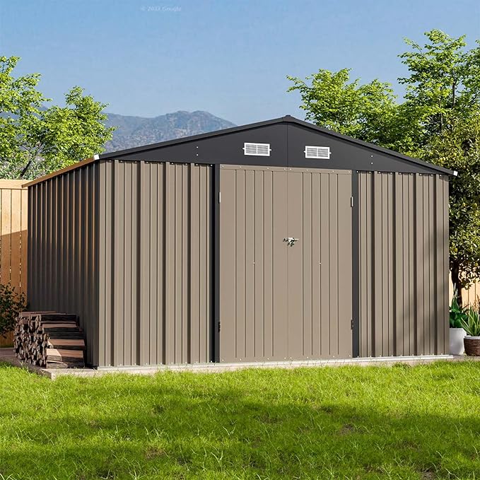 Patiowell 10 x 8 FT Outdoor Storage Shed - Image 2