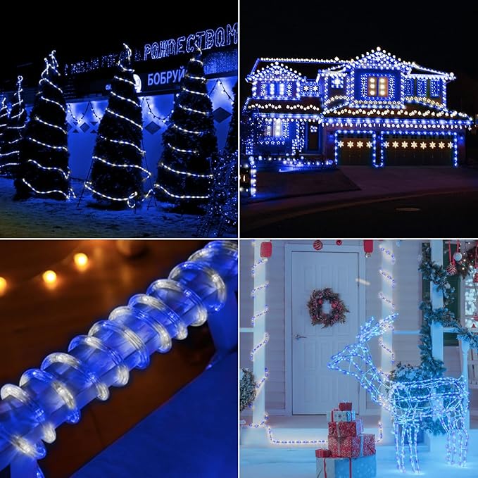 150ft LED Rope Lights Outdoor, 1080 LED Connectable and Flexible Tube Lights - Image 7