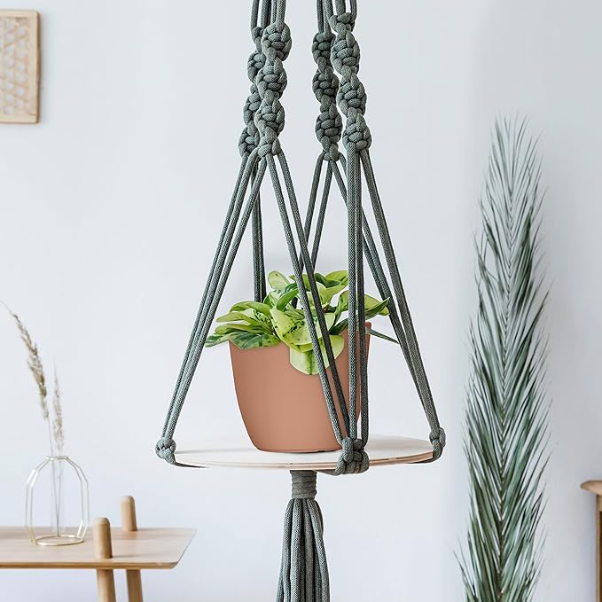 Utopia Home - Plastic Terracotta Pots - 7/6.6/6/5.3/4.8 Inches Flower Pots - Image 7