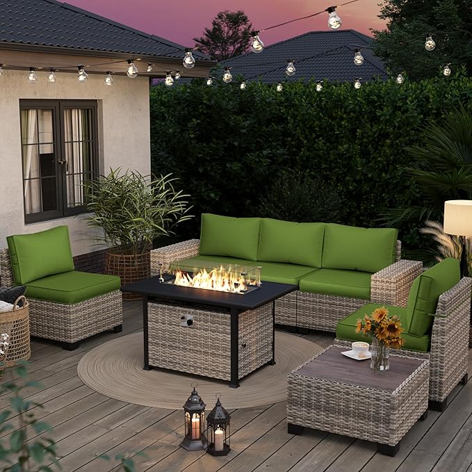 7-Piece Outdoor Patio Furniture Set - Image 9