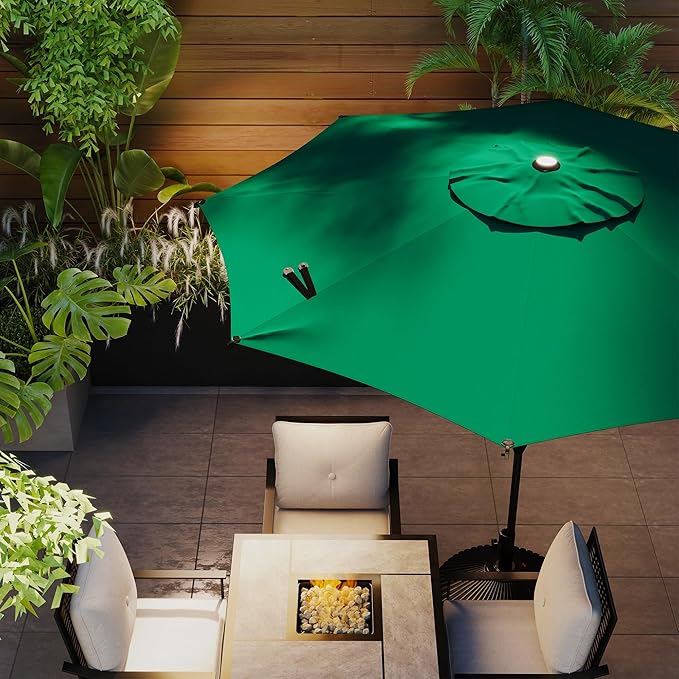 Abba Patio 9FT Lyon Outdoor Patio Umbrella Outdoor Table Umbrella - Image 7