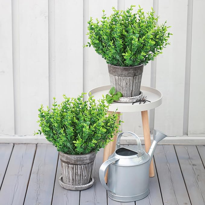 AGIRL 24 Bundles Fake Plants Greenery Stems, Artificial Plants - Image 8