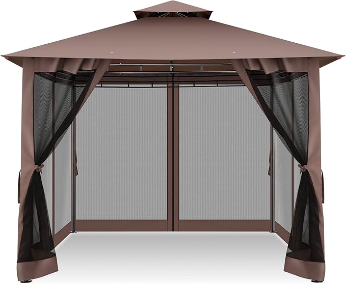 COBIZI Gazebo 10x10 Heavy Duty Gazebos - Image 2