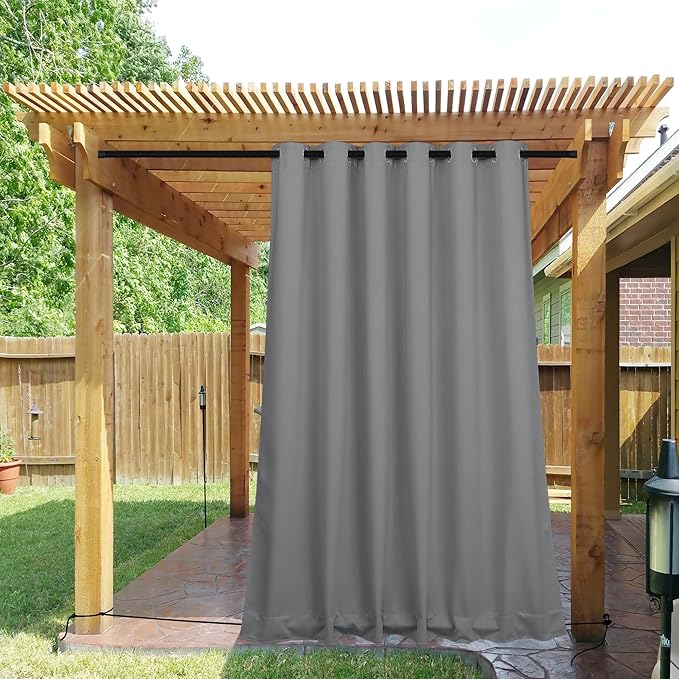NICETOWN 2 Panels Outdoor Curtains - Image 2