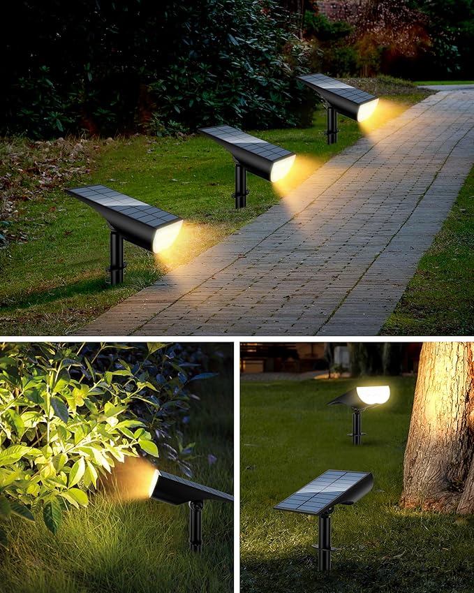 Solar SpotLights Outdoor Waterproof, Solar Lights Outdoor IP65 Waterproof - Image 7