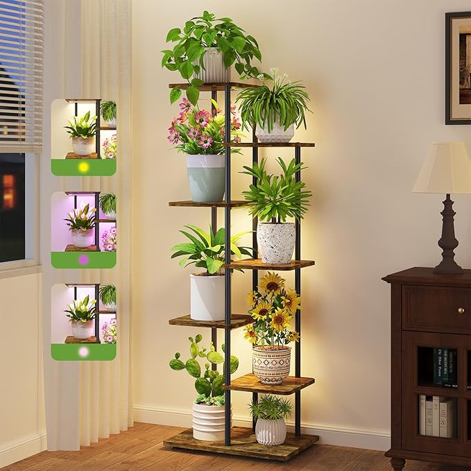 iDavosic.ly 6 Tier Tall Plant Stand Indoor by iDavosicly
