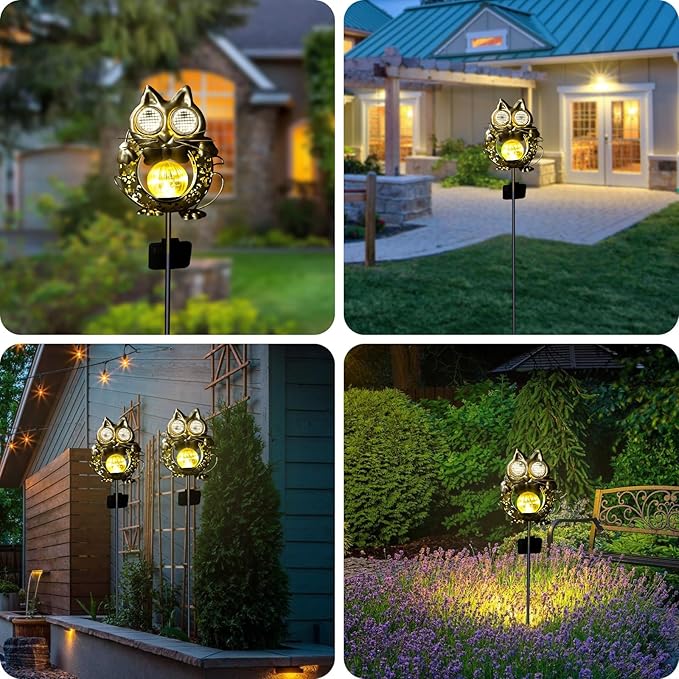 Solar Lights Outdoor Decor, Solar Cat Yard Decorations Outdoor, Garden - Image 6