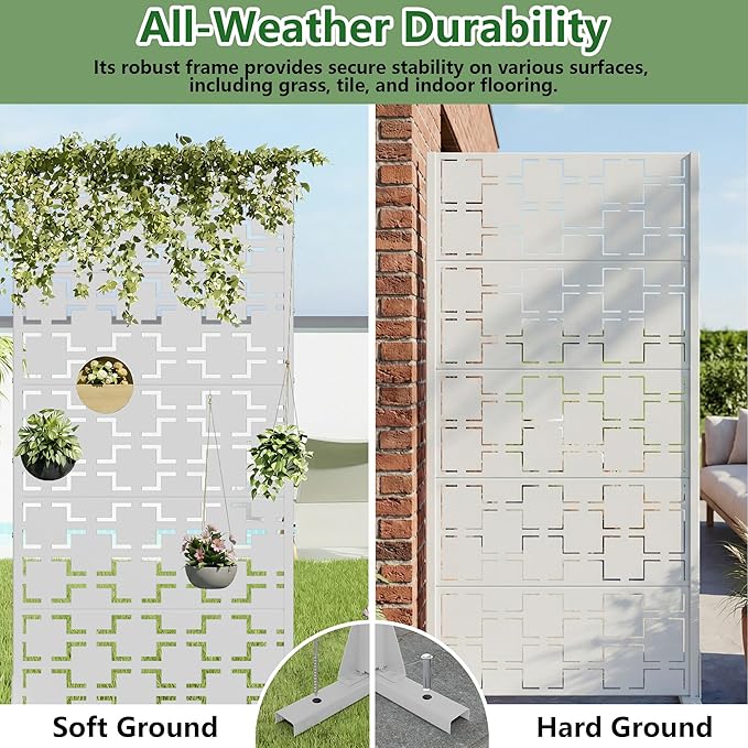 Casaphoria Metal Privacy Screen Outdoor - Image 6
