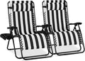 Best Choice Products Set of 2 Extra Wide Adjustable Steel Mesh Zero Gravity by BestChoiceProducts