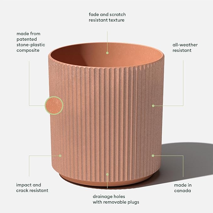 Veradek Demi Series Set of 3 Round Planters - Image 2