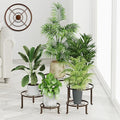 5 Pack Plant Stand Indoor Outdoor, Flower Pot Stand Plant Rack by Unknown