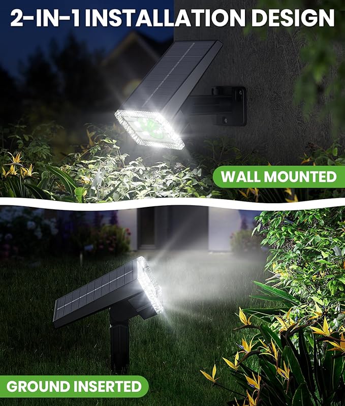 Bright Solar Spot Lights Outdoor, Solar Lights Outdoor Waterproof IP67 - Image 5