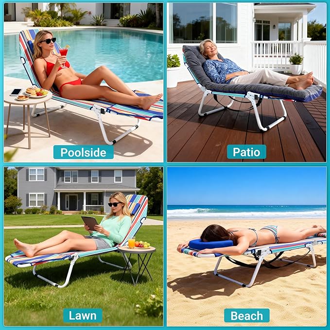 ABORON 2-in-1 Tanning Chair - Image 5