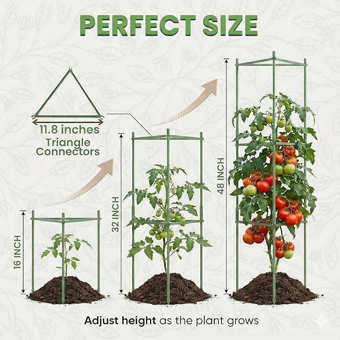 Tomato Cage - Large Trellis Stakes and Plant Support Structures - Image 5