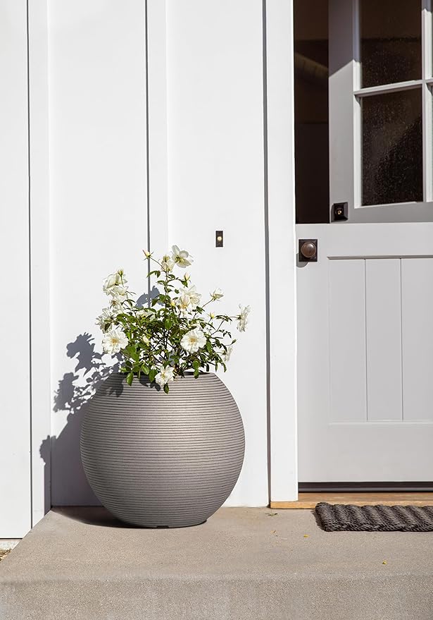 Veradek Strata Series Sphere Round Planter - Image 6