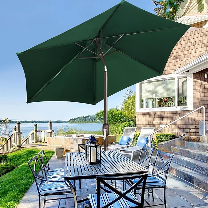 Blissun 7.5 ft Patio Umbrella, Yard Umbrella, Outdoor Market Umbrella - Image 6