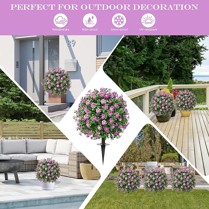 Artificial Topiary Bushes for Outdoors - Image 6