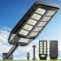 Deepn Solar Lights Outdoor, IP66 Waterproof Street Lights Outdoor, 6500K Dusk by DEEPN