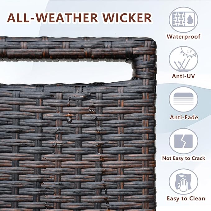 ART TO REAL Automatic Adjustable Patio Recliner Chair Relaxing Sofa Outdoor - Image 6