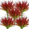 32Pcs Artificial Grass Fake Plants 17.3in Outdoor Plants UV Resistant Greenery by Phliofd