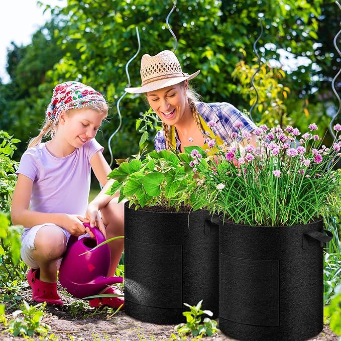2 Pack 15 Gallon Potato Grow Bags - Image 6