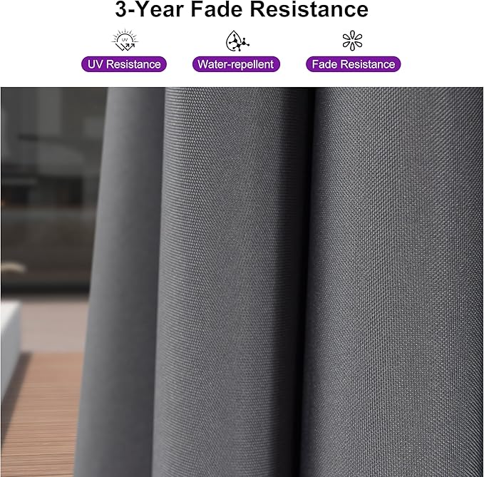 PURPLE LEAF 8' X 8' Patio Umbrella - Image 3