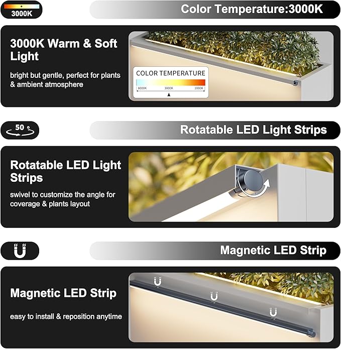 GSK White Metal Planter Box - Image 4