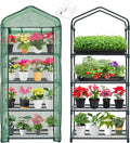 Mini Greenhouse for Indoor Outdoor, Plant Green House 4-Tier Rack Stand by Purlyugreenhouse