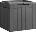 Flamaker Deck Box 31 Gallon Waterproof Resin Small Deck Box by Flamaker