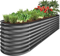 Best Choice Products 8x2x2ft Metal Raised Garden Bed, Oval Outdoor Deep Root by BestChoiceProducts