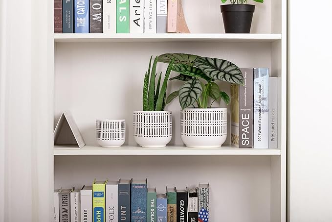 Docrin 3-Pack Ceramic Planters Set - Image 6