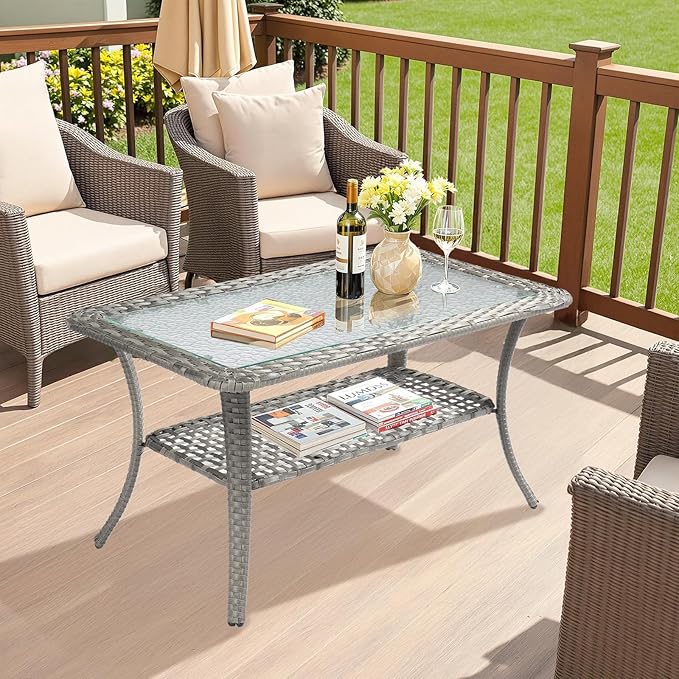 VINGLI Outdoor Coffee Table - Image 7