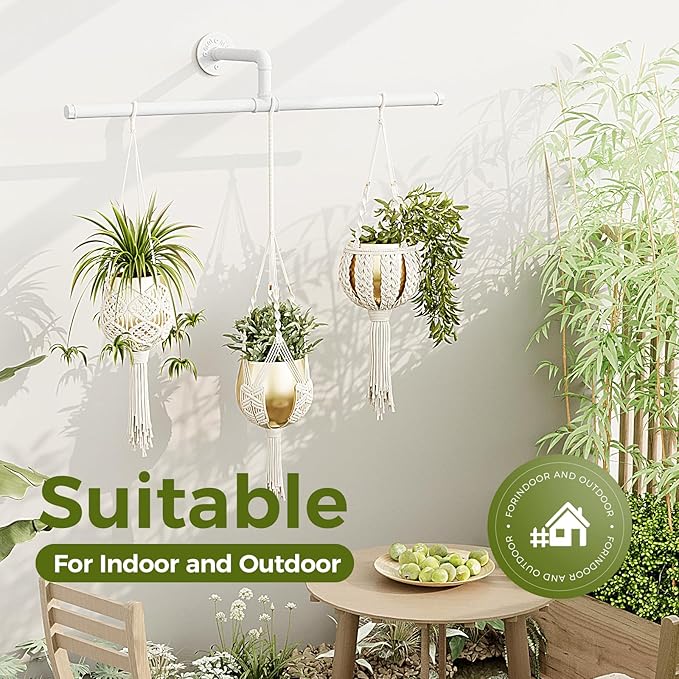 Bamworld Hanging Planters for Indoor Plants Plant Hanger Indoor Hanging Plant - Image 4