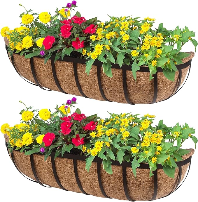 DUNCHATY Railing Planter Window Box by DUNCHATY
