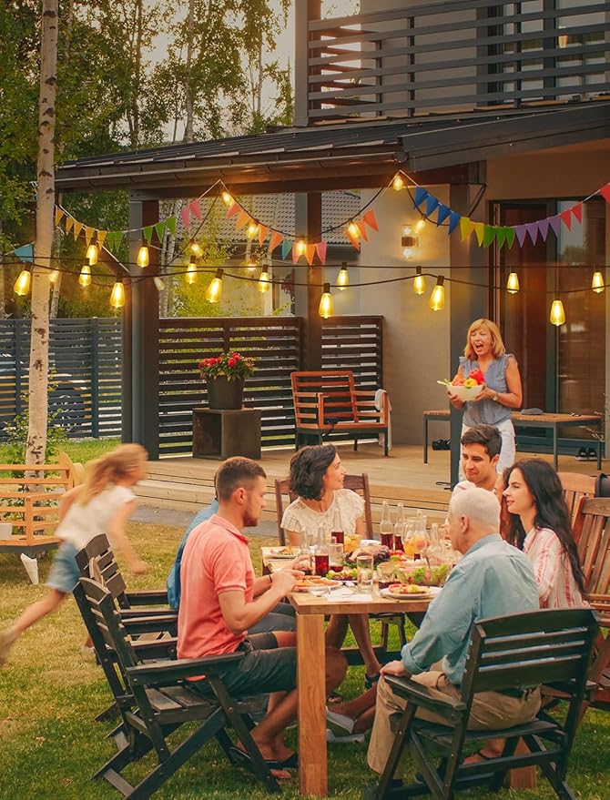 25FT Outdoor String Lights, Patio Lights - Image 9