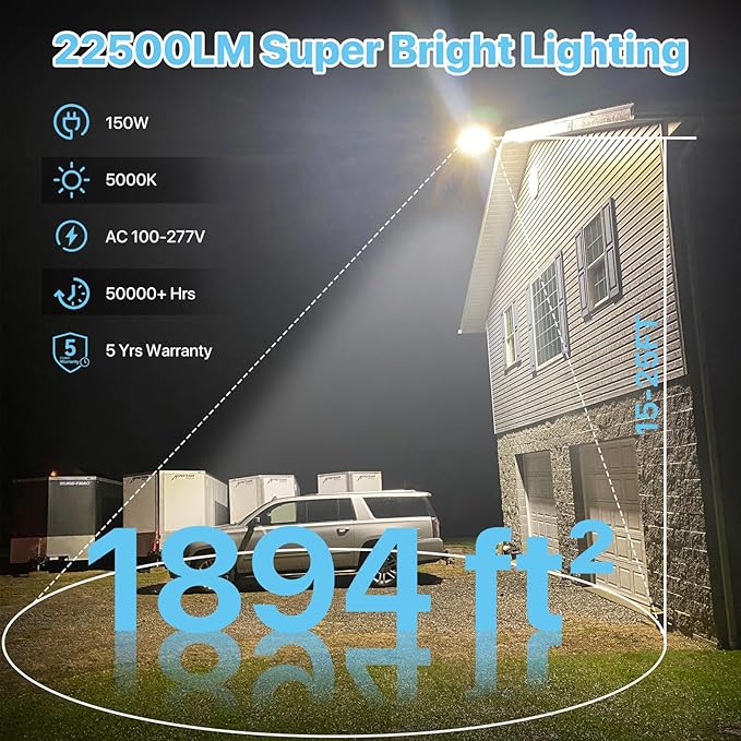 LED Parking Lot Light 150W - Image 5