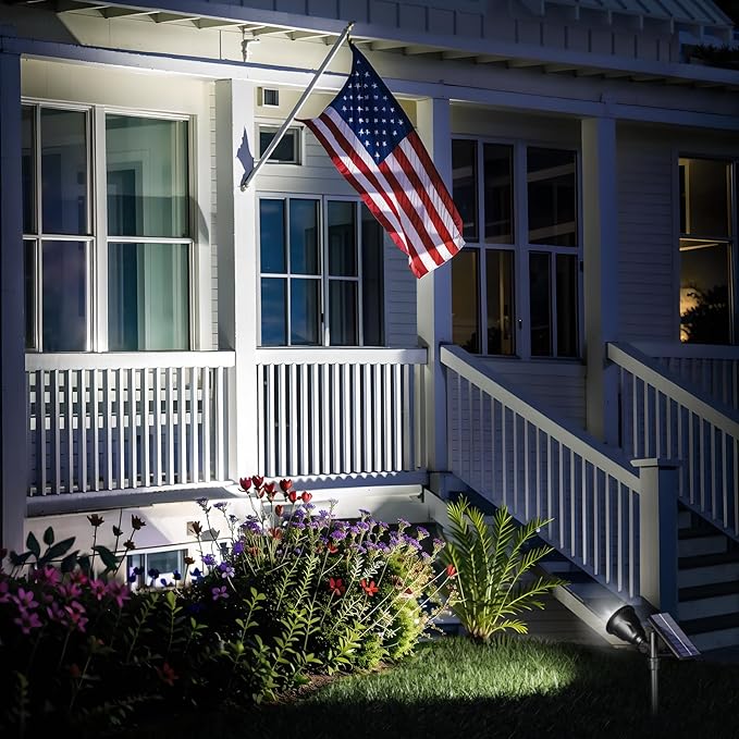 ROSHWEY Solar Spot Lights Outdoor - Image 4