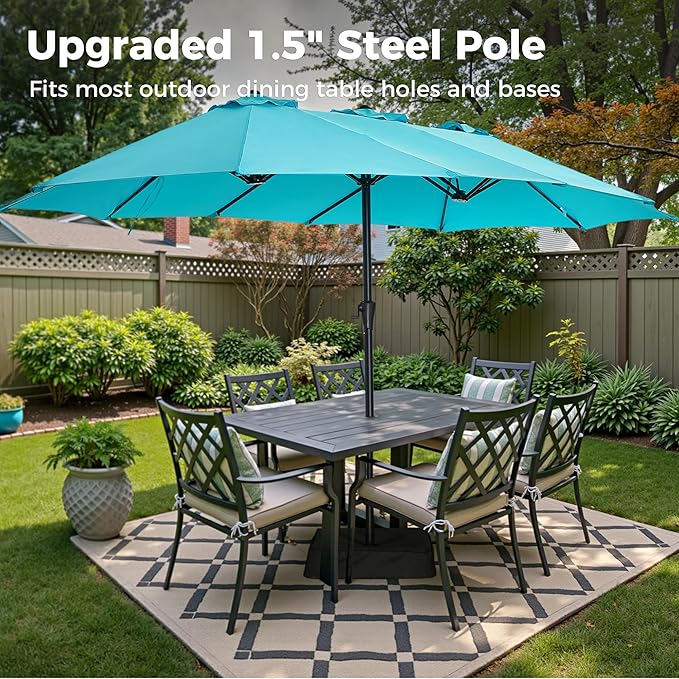 SUPERJARE 13FT Outdoor Umbrella - Image 3