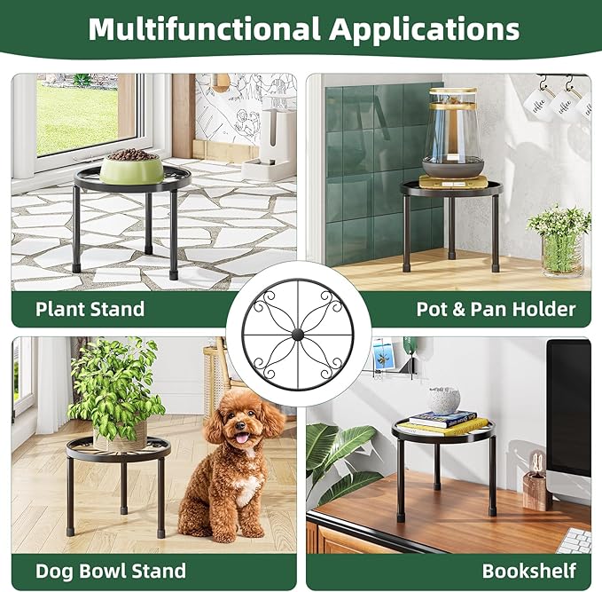 Simple Trending Metal Plant Stand Indoor Outdoor, Heavy Duty Flower Pots Stand - Image 6