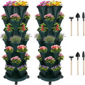 DUNCHATY Stackable Planter, Vertical Garden Planter by DUNCHATY